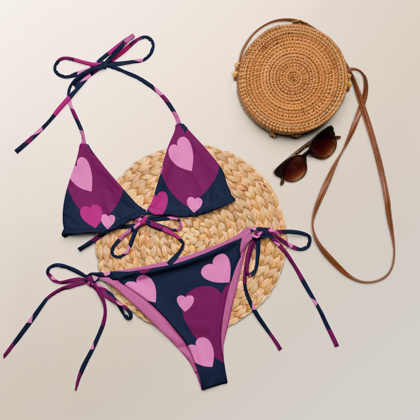 2 Hearts 2-PiECE BiKiNi Set