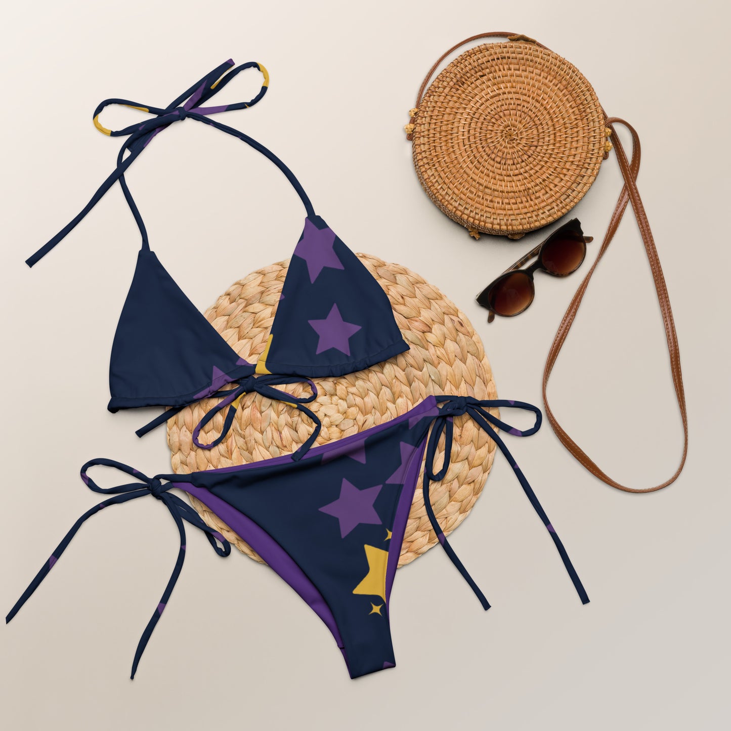 PHAT 10 Stars 2-PiECE STRiNG BiKiNi Set