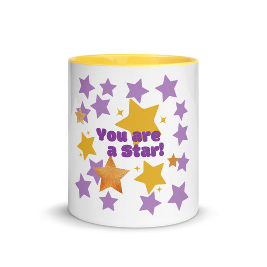 PHAT 10 Stars Coffee/Tea Mug WiTH Color iNSiDE/Handle DESiGN